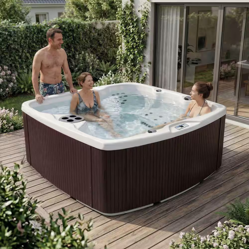 LS550 plus 5-Person 65-Jet 230V Standard Spa with Ozonator