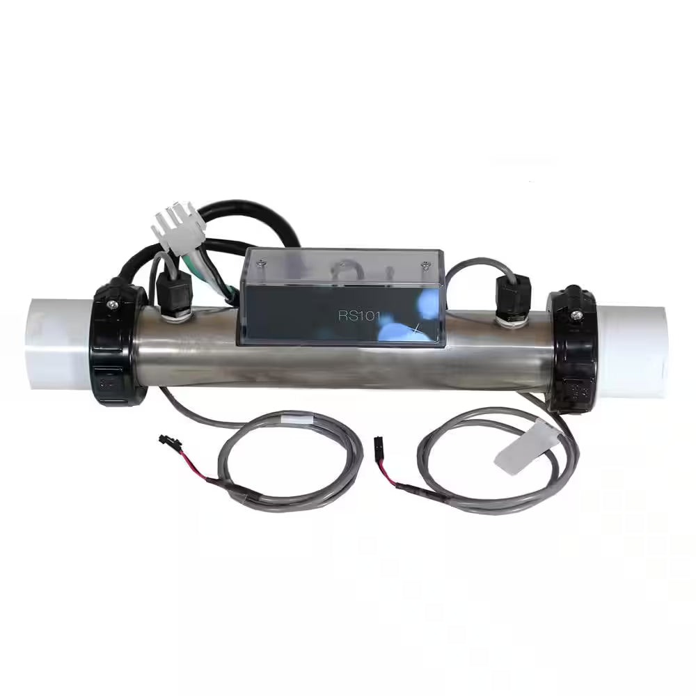 Premium 300 2-Person Plug and Play Hot Tub with 20 Stainless Jets, Heater, Ozone and LED Waterfall in Brownstone