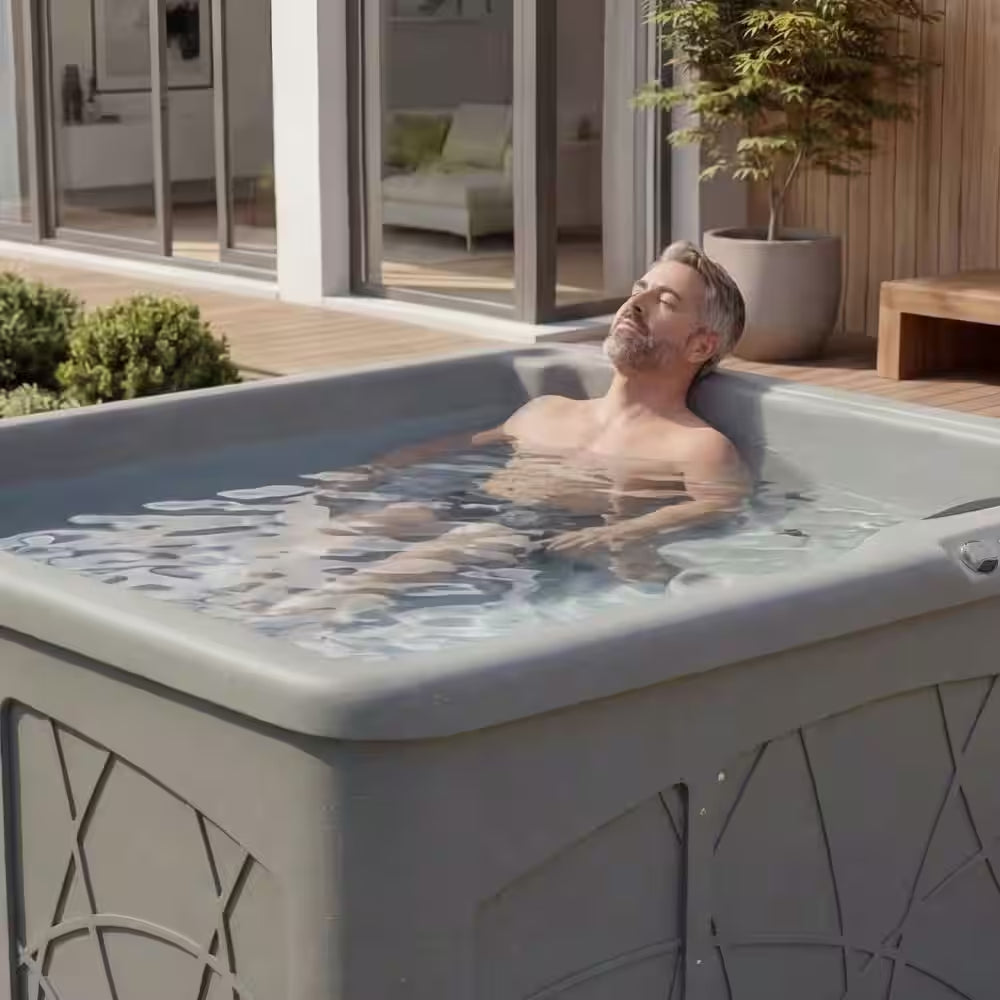LS350DX 5-Person 28-Jet 110V Plug and Play Spa with Ozonator