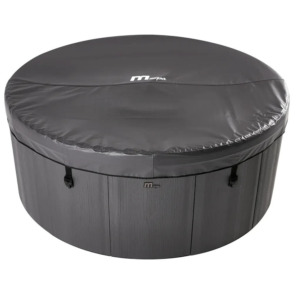Mspa Denver Whirlpool Inflatable Hot Tub Portable Bubble Spa Hydro Jet LED Light