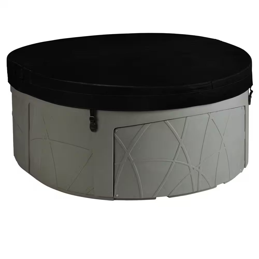 LS200 4-Person 13-Jet 110V Plug and Play Hot Tub with Multi-Color Underwater LED Light