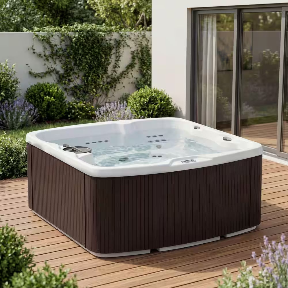 Leganza 6-Person 90-Jet 230V Hot Tub with Lounge Seating