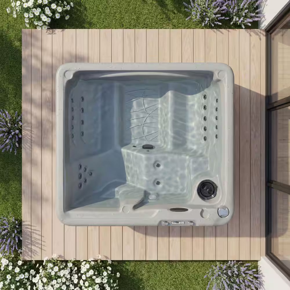 LS350DX 5-Person 28-Jet 110V Plug and Play Spa with Ozonator