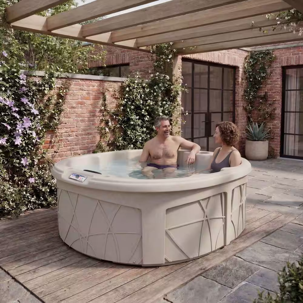 LS200DX 4-Person 20-Jet 115V Plug and Play Hot Tub with Ozonator