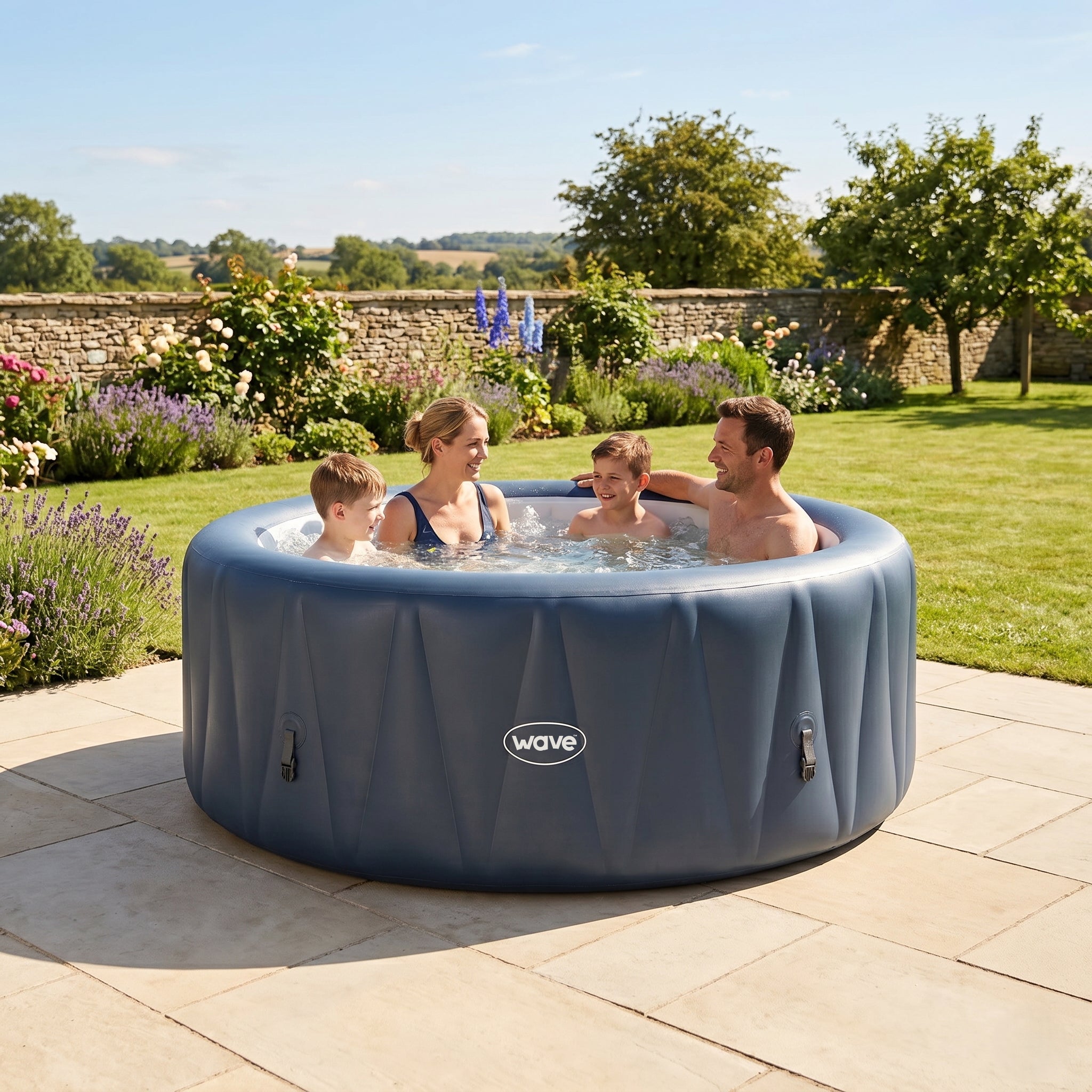 Atlantic | 4/6-Person Inflatable Hot Tub | Built-In Integrated Heater