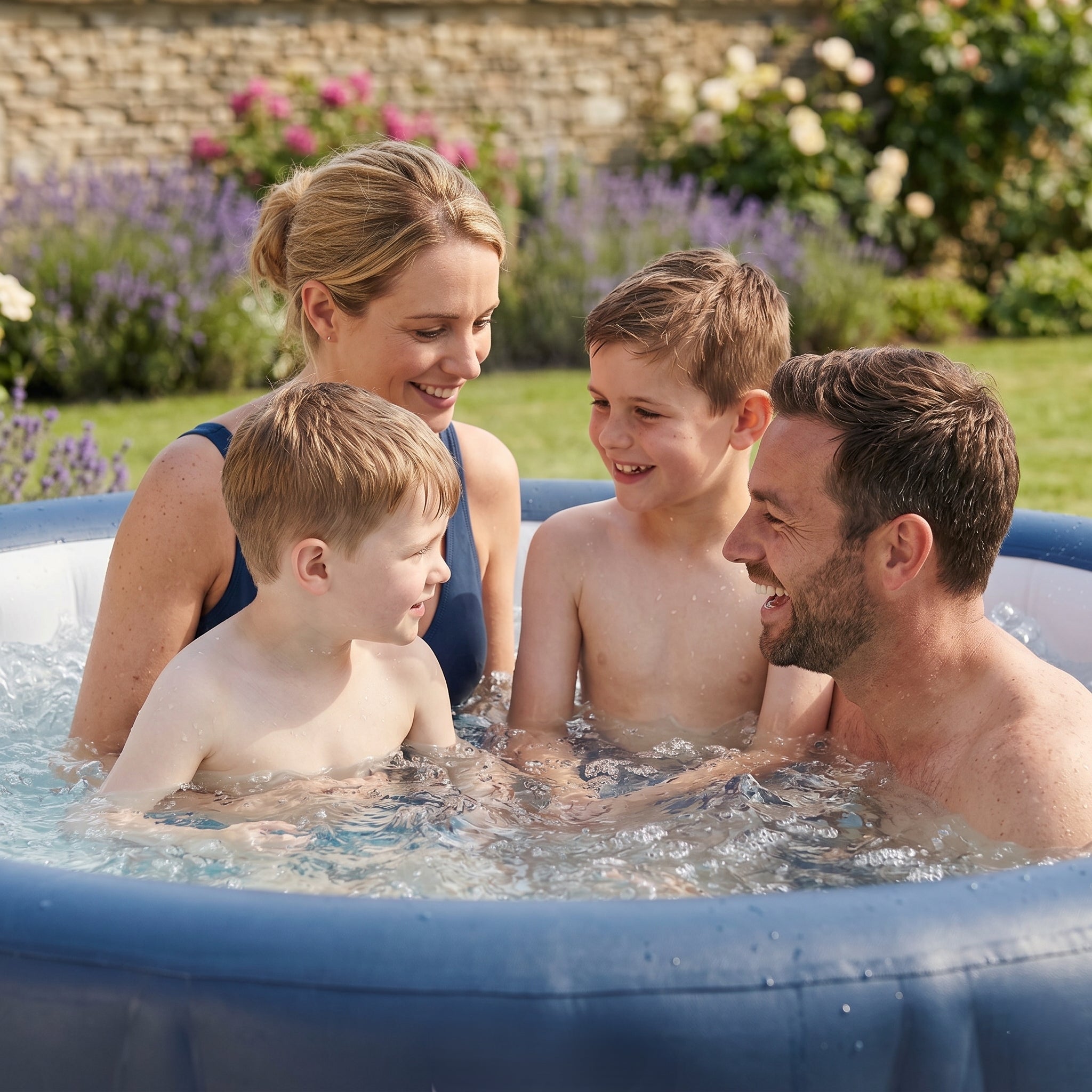 Atlantic | 4/6-Person Inflatable Hot Tub | Built-In Integrated Heater