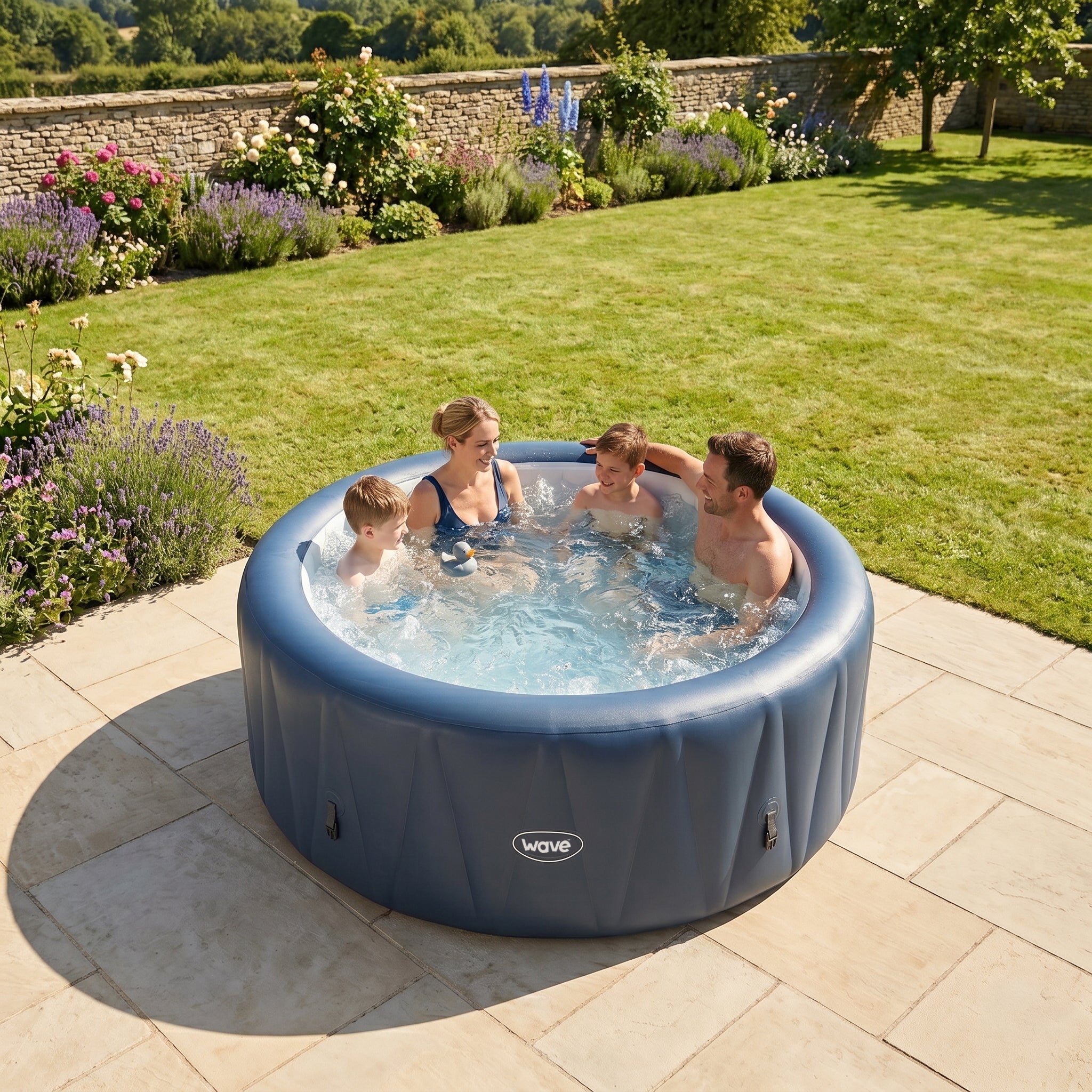 Atlantic | 4/6-Person Inflatable Hot Tub | Built-In Integrated Heater
