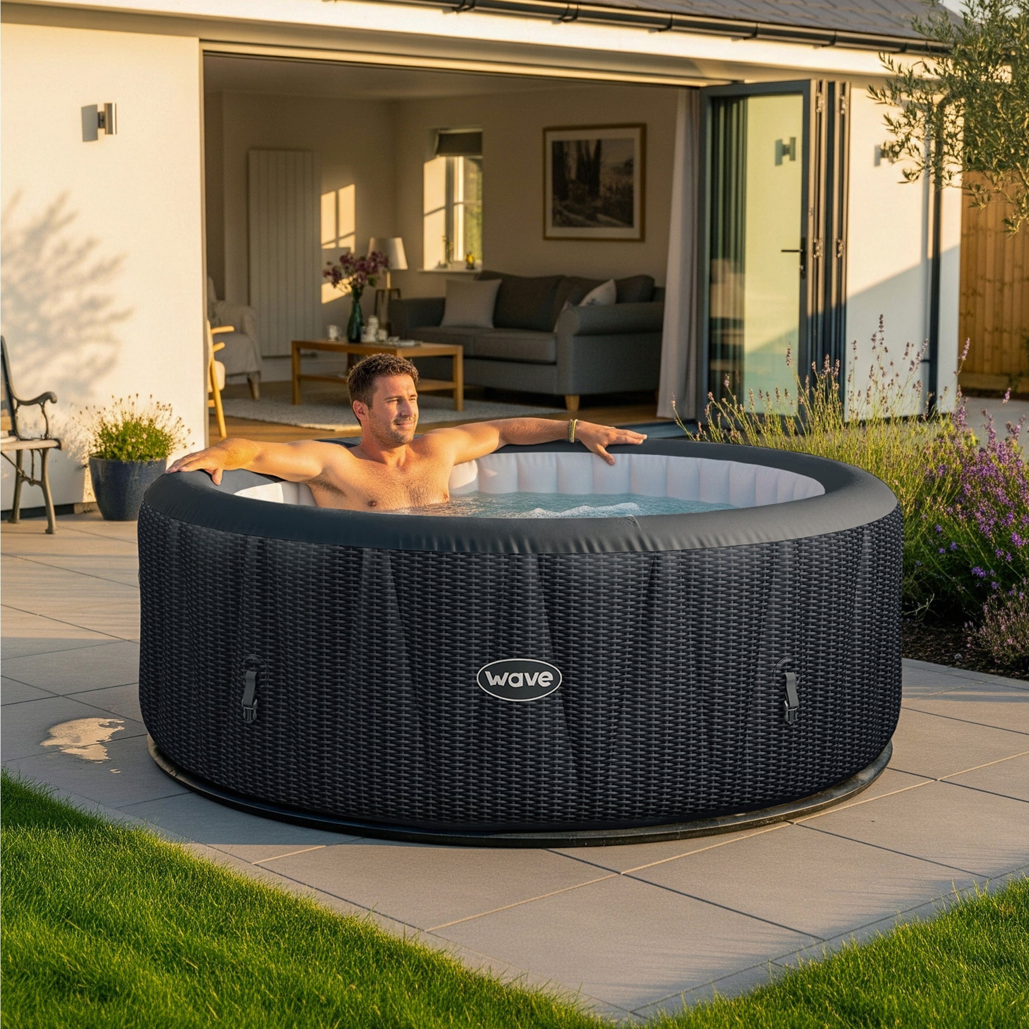 Atlantic | 4/6-Person Inflatable Hot Tub | Built-In Integrated Heater