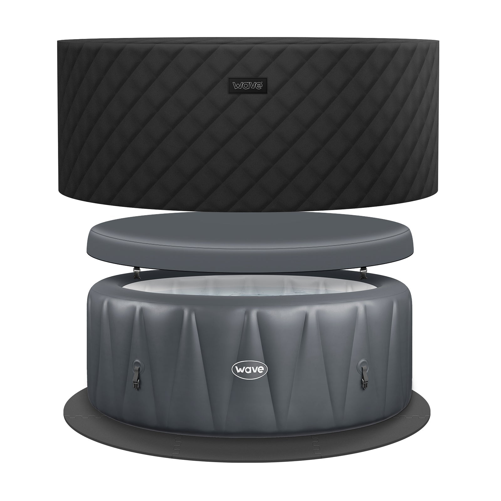 Atlantic | 4/6-Person Inflatable Hot Tub | Built-In Integrated Heater