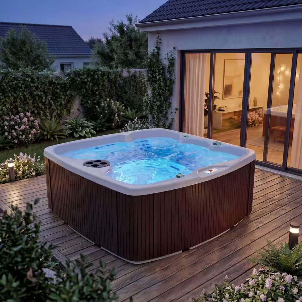 LS550 plus 5-Person 65-Jet 230V Standard Spa with Ozonator
