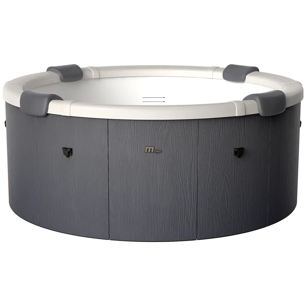 Mspa Denver Whirlpool Inflatable Hot Tub Portable Bubble Spa Hydro Jet LED Light