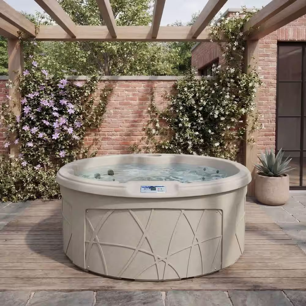 LS200DX 4-Person 20-Jet 115V Plug and Play Hot Tub with Ozonator