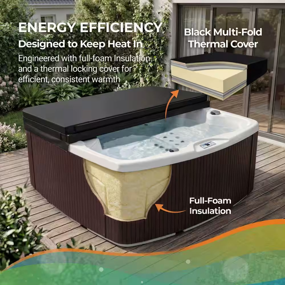 LS550 plus 5-Person 65-Jet 230V Standard Spa with Ozonator