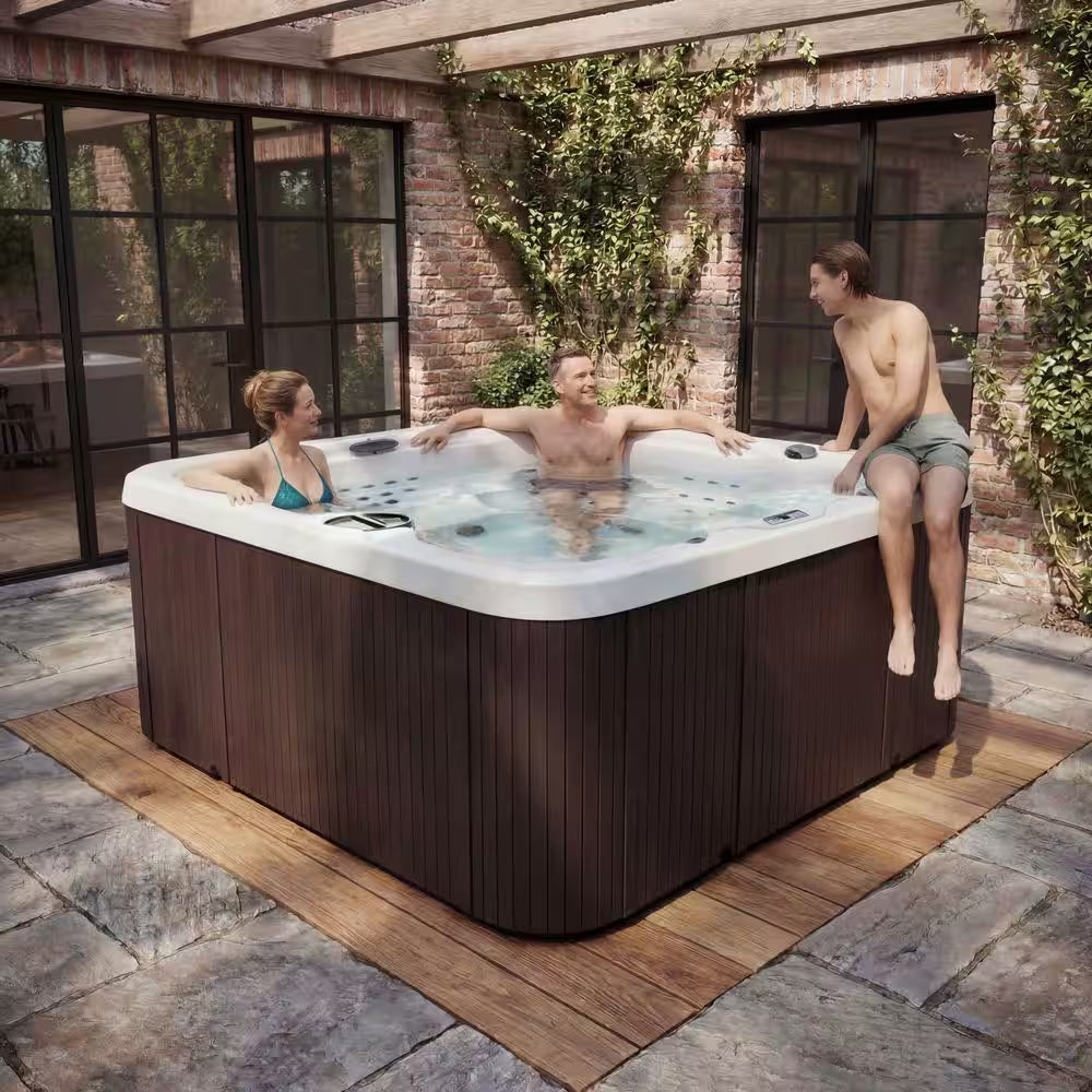 LS700DX 7-Person 90-Jet 230V Standard Spa with Waterfall