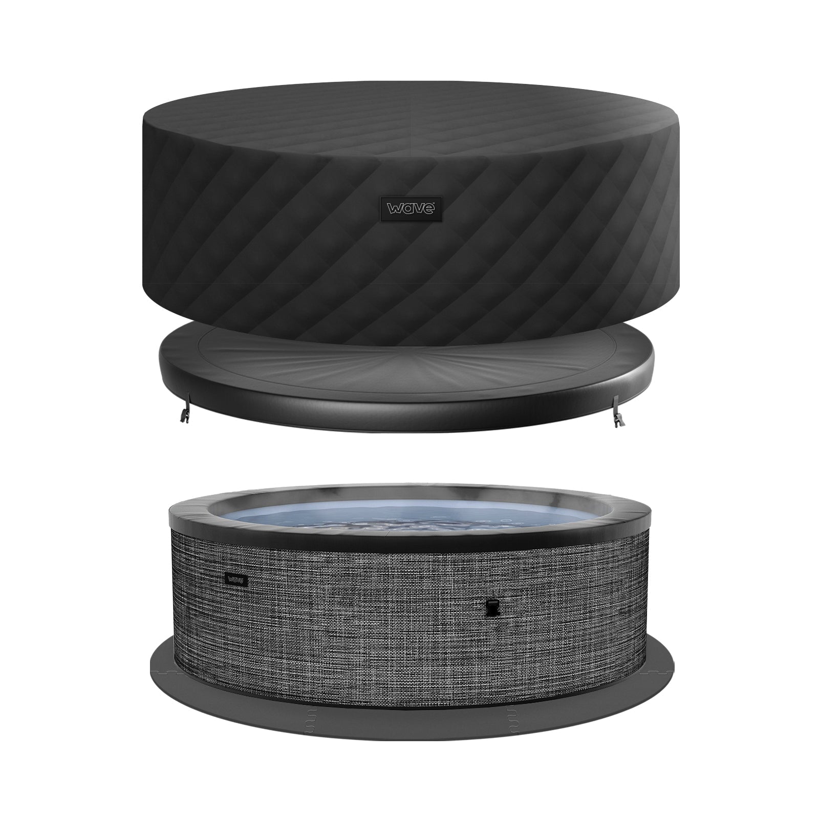 Tahoe | 4/6-Person Eco Foam Hot Tub | Built-In Integrated Heater
