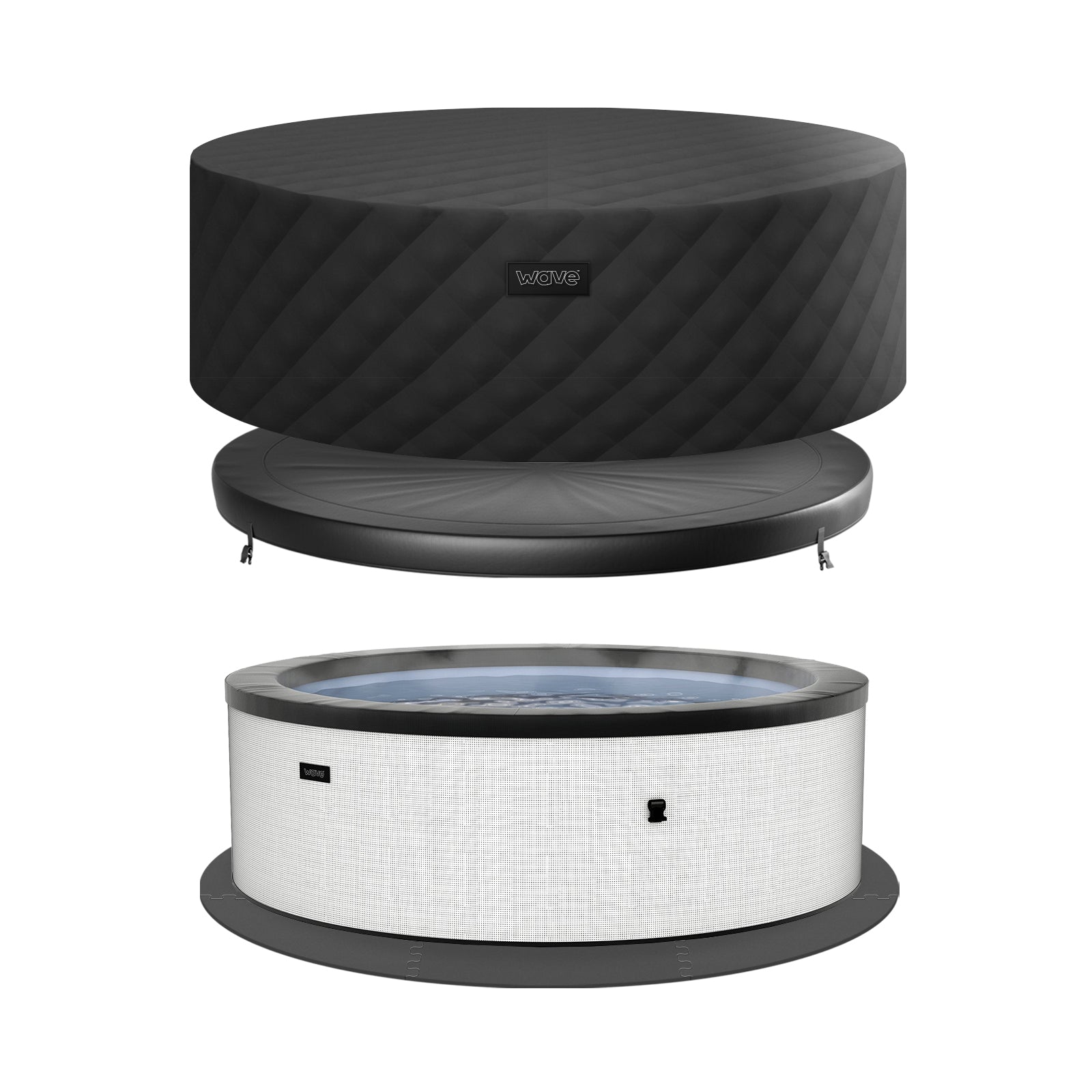 Tahoe | 4/6-Person Eco Foam Hot Tub | Built-In Integrated Heater